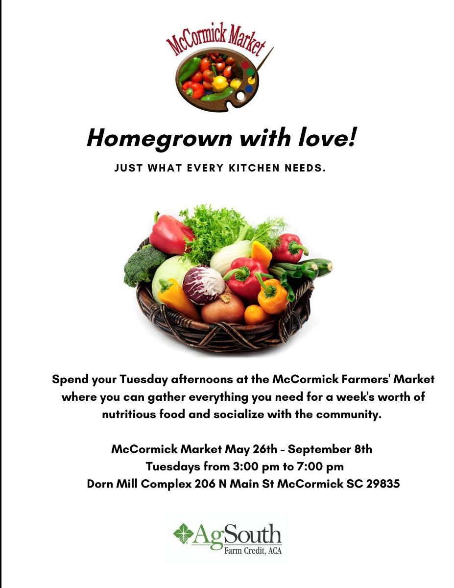 McCormick Market - Every Tuesday